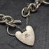 British vintage sterling silver charm bracelet 71g